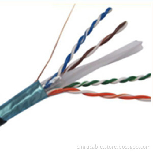 Cat.6 4pr single shielded outdoor water - proof cable